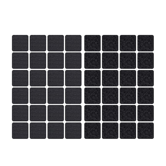 Wrap-It Storage® 1" Black Stick 'Em Squares, 24ct.